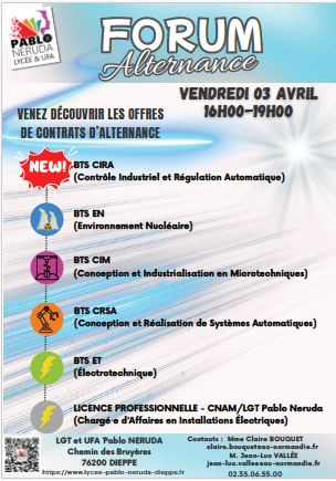 FORUM DE L'ALTERNANCE
