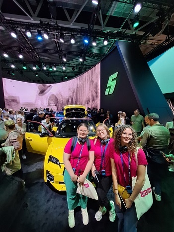 Mondial de l’automobile de Paris avec Elles Bougent 