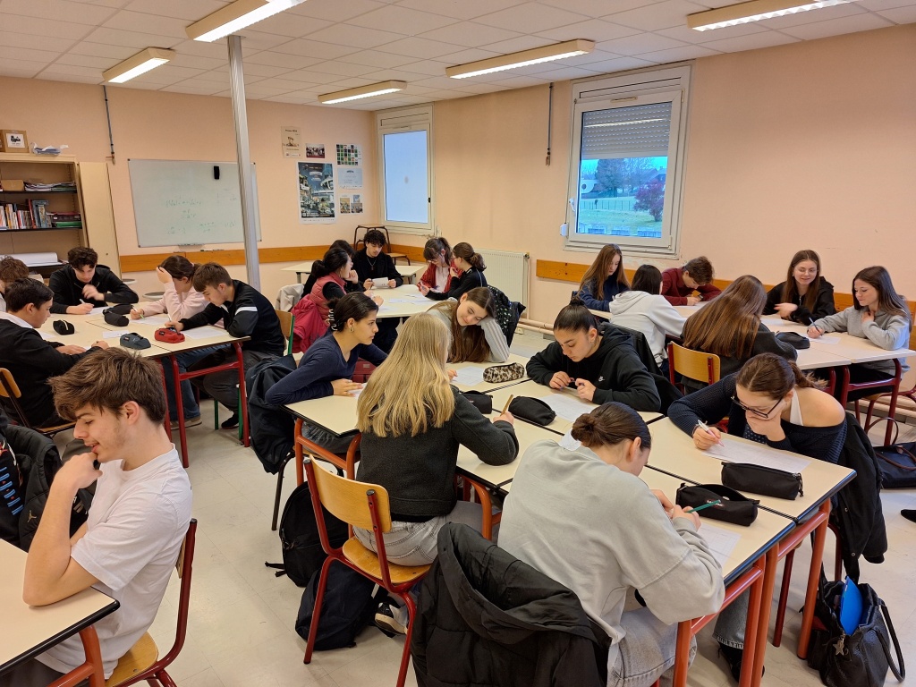 Course aux nombres avec les collégien.nes