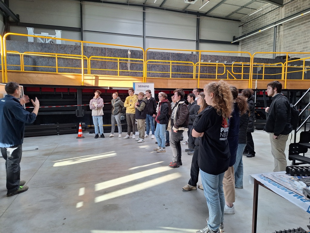 1ère sortie des encordés chez SERAPID