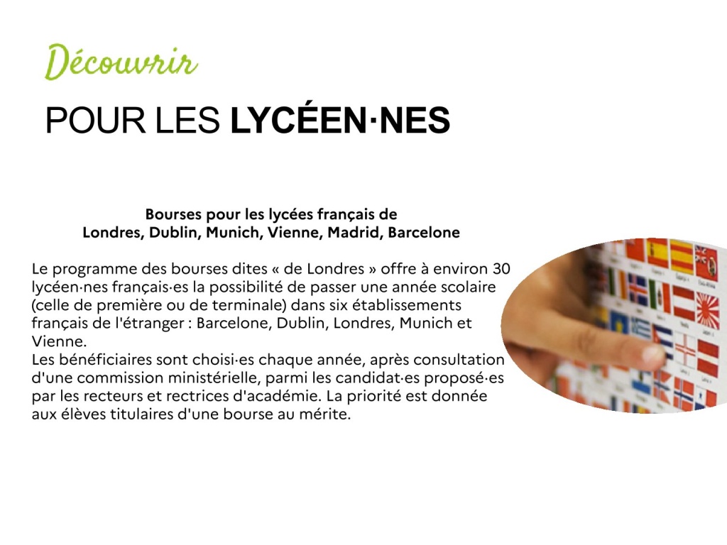 2. POUR LES LYCÉEN·NES
