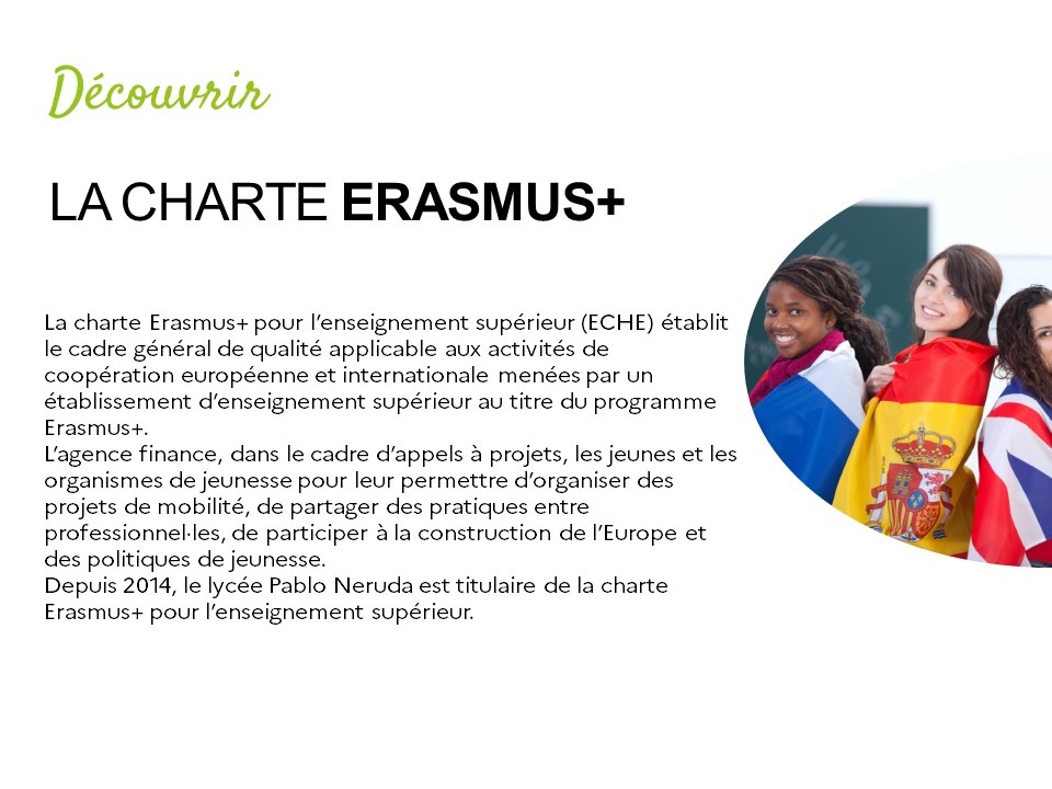 7. LA CHARTE ERASMUS+